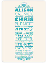 Classically Modern Wedding Invitations