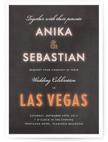 Bright Light City Wedding Invitations