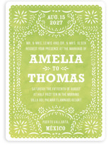 Fiesta Folk Art Wedding Invitations