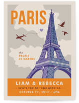 Bonjour Paris Wedding Invitations