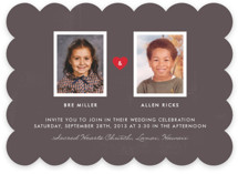 Textbook Love Story Wedding Invitations