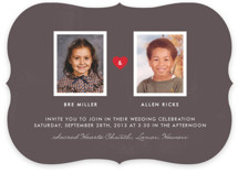Textbook Love Story Wedding Invitations