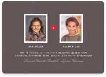 Textbook Love Story Wedding Invitations