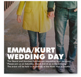 Charge Ahead Wedding Invitations