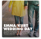 Charge Ahead Wedding Invitations