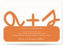 Initials Wedding Invitations