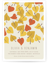 Autumn Leaves Wedding Invitations