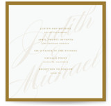 Framed Wedding Invitations