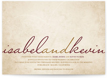 Light Hearted Wedding Invitations