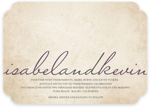 Light Hearted Wedding Invitations