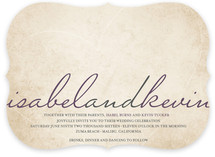 Light Hearted Wedding Invitations