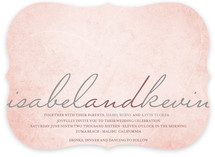 Light Hearted Wedding Invitations