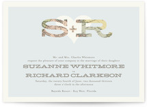 Cartography Wedding Invitations