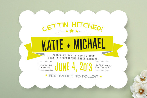Afterparty Wedding Invitations