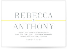 Broome Street Wedding Invitations