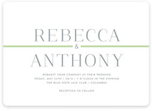 Broome Street Wedding Invitations