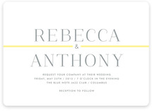 Broome Street Wedding Invitations