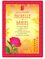 Red Envelope Wedding Invitations