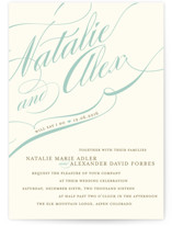Winter Flourish Wedding Invitations