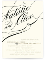 Winter Flourish Wedding Invitations
