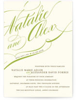 Winter Flourish Wedding Invitations