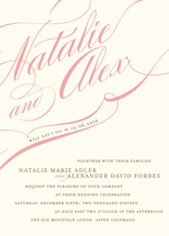 Winter Flourish Wedding Invitations