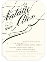 Winter Flourish Wedding Invitations