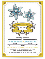Pinwheel Stars Wedding Invitations