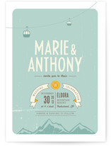 Mountain Wonderland Wedding Invitations