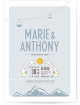 Mountain Wonderland Wedding Invitations
