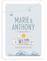 Mountain Wonderland Wedding Invitations