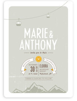 Mountain Wonderland Wedding Invitations