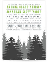 Enchanted Forest Wedding Invitations