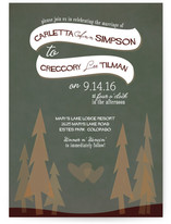 In the Woods Wedding Invitations