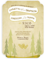 In the Woods Wedding Invitations