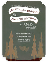 In the Woods Wedding Invitations