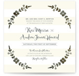 Flower Frame Wedding Invitations