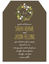 A Bloomin' Wreath Wedding Invitations