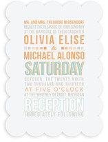 Blended Space Wedding Invitations