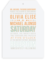 Blended Space Wedding Invitations
