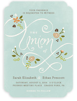 A More Perfect Union Wedding Invitations