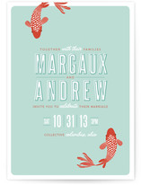Nishikigoi Wedding Invitations