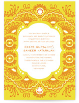 Indian Blessings Wedding Invitations