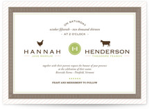 Boy Meets Girl Wedding Invitations