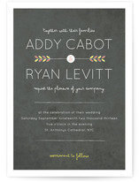 Shooting Arrow Wedding Invitations