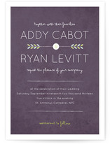 Shooting Arrow Wedding Invitations