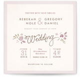 Pink Blossoms Wedding Invitations
