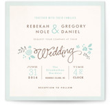Pink Blossoms Wedding Invitations