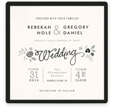 Pink Blossoms Wedding Invitations