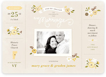 Sense and Sensibility Wedding Invitations